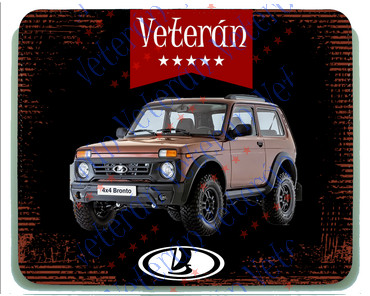 Veterán autós egérpad - Lada Niva Bronto