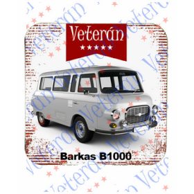 Veterán autós poháralátét - Barkasz 1000