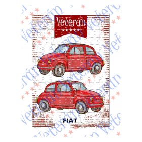 Veterán autós kirakó - Fiat