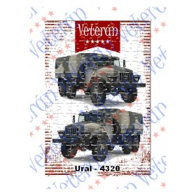 Veterán autós kirakó - Ural - 4320