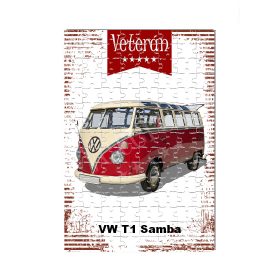 Veterán autós kirakó - VW T1 Samba