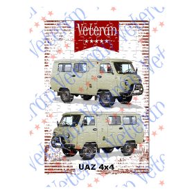Veterán autós kirakó - UAZ 4x4