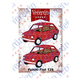 Veterán autós kirakó - Polski Fiat 126