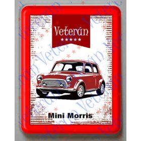 Hűtőmágnes Műanyag - Mini Morris