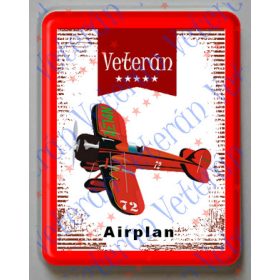 Hűtőmágnes Műanyag - Airplan
