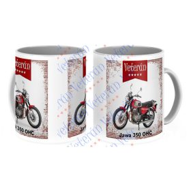 Veterán motoros bögre - Jawa 350 OHC