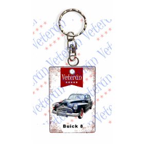Veterán autós kulcstartó - Buick 8