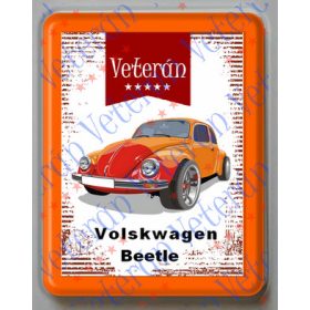 Hűtőmágnes Műanyag - Volkswagen Beetle