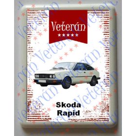Hűtőmágnes Műanyag - Skoda Rapid