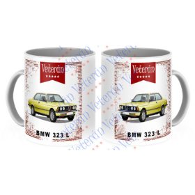 Veterán autós bögre - BMW 323L