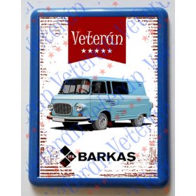 Hűtőmágnes Műanyag - Barkasz kék