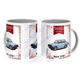 Veterán autós bögre - Dacia 1310 kék