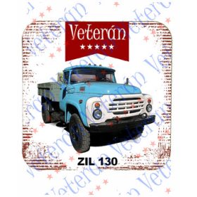 Veterán kamionos poháralátét - ZIL 130