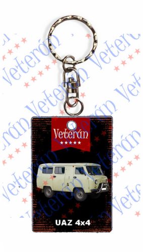 Veterán autós kulcstartó - UAZ 4x4