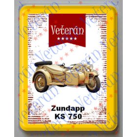 Hűtőmágnes Műanyag - Zundapp KS 750