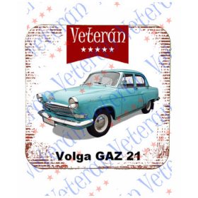 Veterán autós poháralátét - Volvo 6ZYL