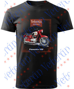 Veterán motoros póló - Pannonia 250