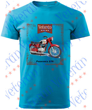 Veterán motoros póló - Pannonia 250