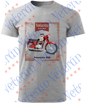 Veterán motoros póló - Pannonia 250