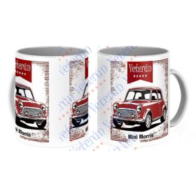 Veterán autós bögre - Mini Morris