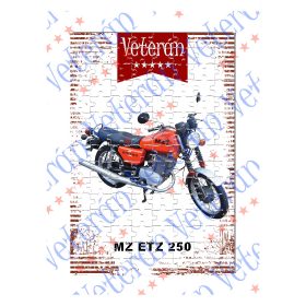 Veterán motoros kirakó - MZ ETZ 250