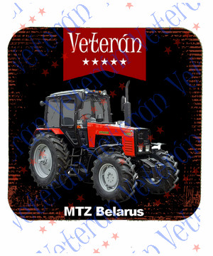 Veterán traktoros poháralátét - MTZ Belarus 1221.2