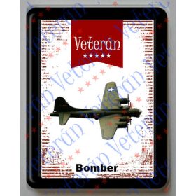 Hűtőmágnes Műanyag - Bomber