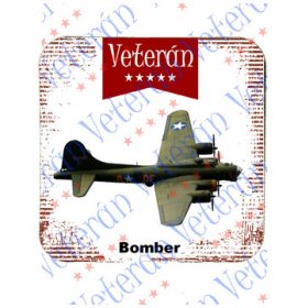 Veterán repülős poháralátét - Bomber
