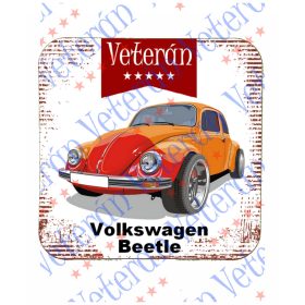 Veterán autós poháralátét - Volskwagen Beetle