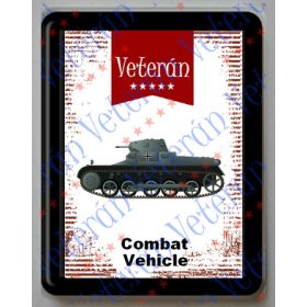 Hűtőmágnes Műanyag - Combat Vehicle