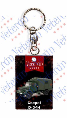 Veterán autós kulcstartó - Csepel D344