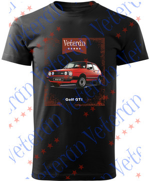 Veterán autós póló  - Golf GTI