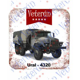 Veterán kamionos poháralátét - URAL