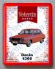 Hűtőmágnes Műanyag - Dacia 1300 piros