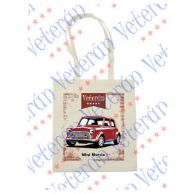 Veterán autós vászontáska - Mini Morris