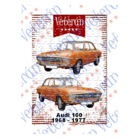 Veterán autós kirakó - Audi 100  1968-1977