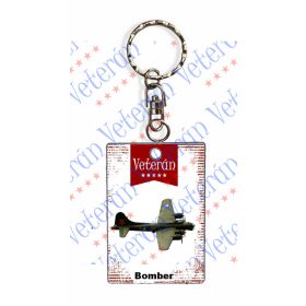 Veterán repülős kulcstartó - Bomber