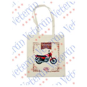 Veterán motoros vászontáska - Jawa 350/639