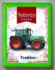 Hűtőmágnes Műanyag - Zöld traktor
