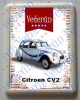 Hűtőmágnes Műanyag - Citroen CV2 fehér
