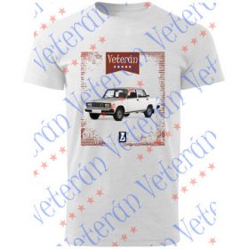 Veterán autós póló - Lada 2107 fehér