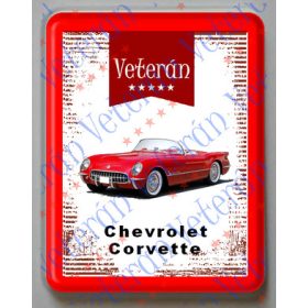 Hűtőmágnes Műanyag - Chevrolet Coevette
