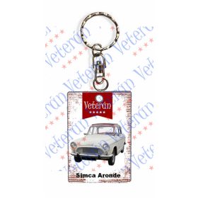 Veterán autós kulcstartó - Simca Aronde