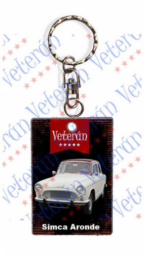 Veterán autós kulcstartó - Simca Aronde