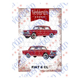 Veterán autós kirakó - Fiat 6 CL