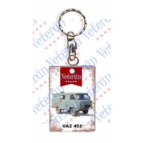 Veterán autós kulcstartó - UAZ 452