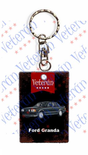 Veterán autós kulcstartó - Ford Granda