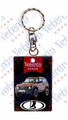 Veterán autós kulcstartó - Lada Niva Bronto