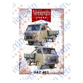 Veterán autós kirakó - Uaz 452 platós 