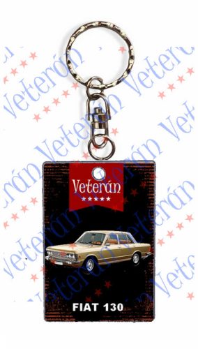 Veterán autós kulcstartó - Fiat 130